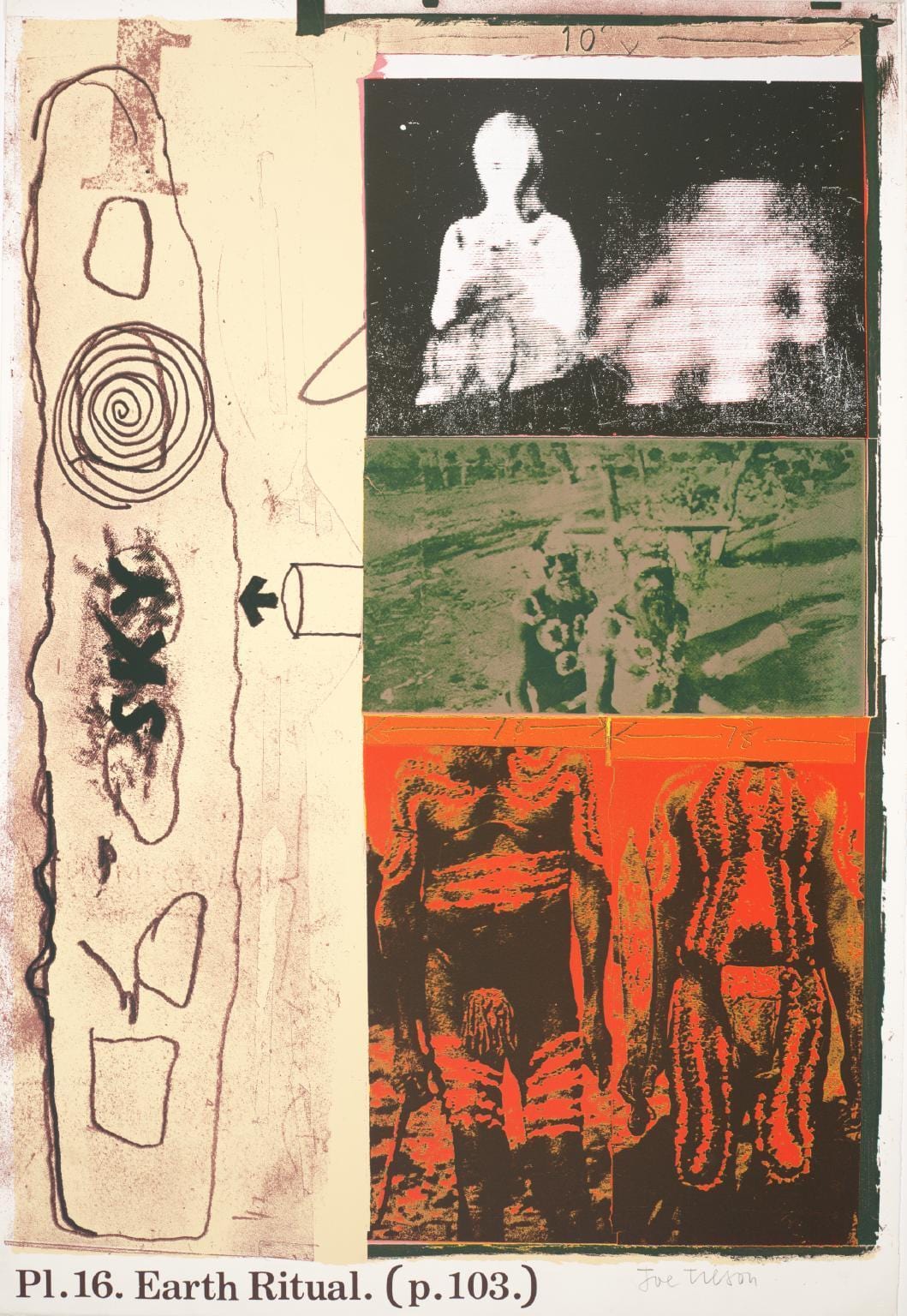 Earth Ritual (from Homage to Picasso Portfolio), 1973 Enlarged
