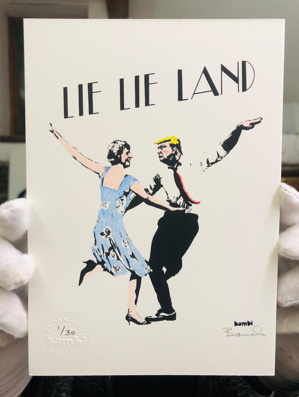 Lie Lie Land (Hand Finished), 2017 Enlarged