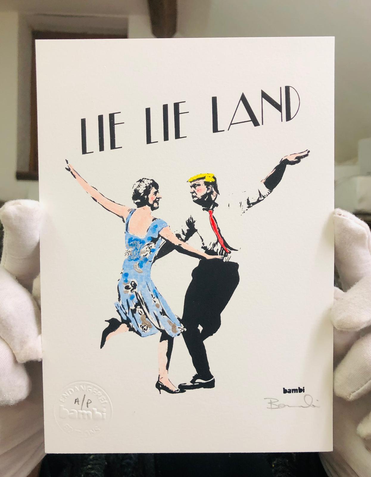 Lie Lie Land (Hand Finished Artist Proof), 2017 Enlarged