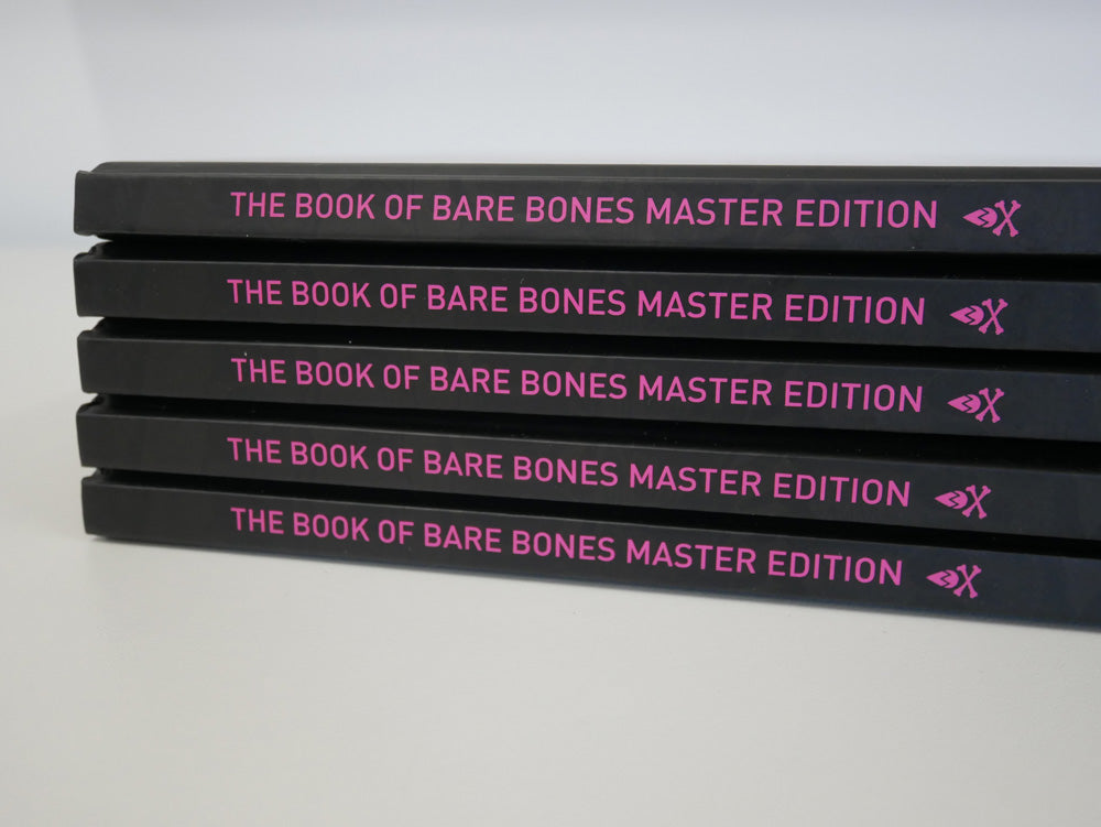 The Book of Bare Bones - Master Edition (Signed Book) Enlarged