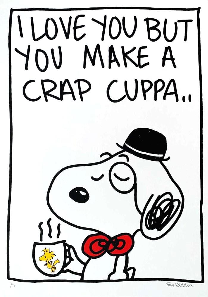 I Love You but You Make a Crap Cuppa, Woodstock Enlarged