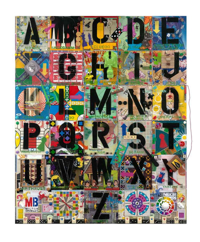 A to Z of Games Photography Print by Jana Nicole - Art Republic