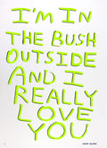 I'm in the Bush - Hi Vis Green and Black