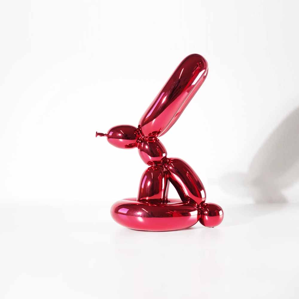 Balloon Rabbit (Red), 2017 Enlarged