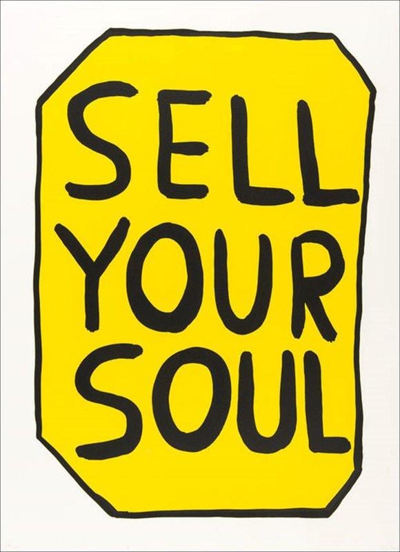 Sell Your Soul, 2012 Enlarged