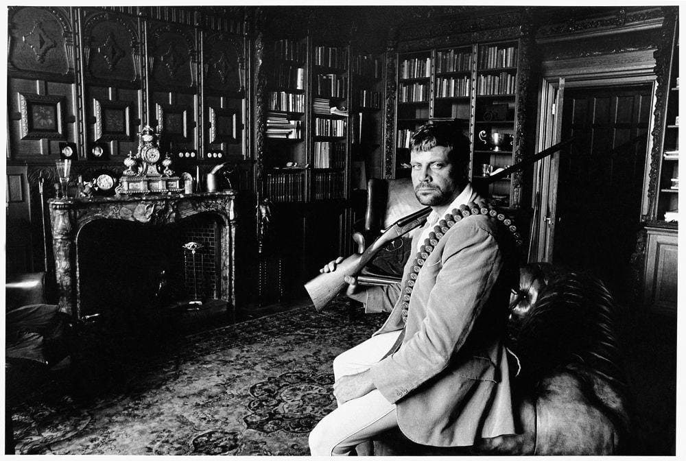 Oliver Reed by David Steen Enlarged