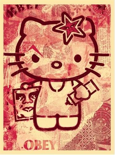 Hello Kitty Pink, 2010 Enlarged