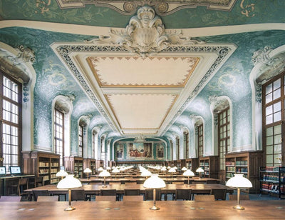The Bibliothque interuniversitaire de la Sorbonne #2, Paris by Franck Bohbot