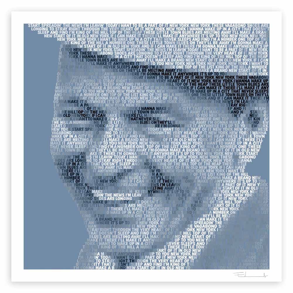 Frank Sinatra Enlarged