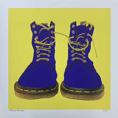 Purple Boots Art Print by Horace Panter - Art Republic