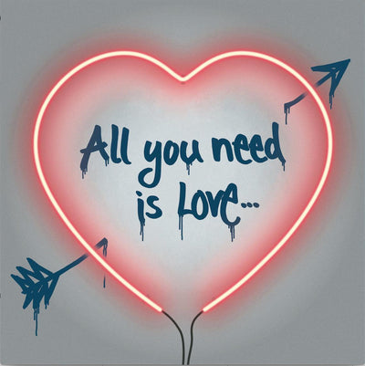 All You Need Is Love Art Print by Kid-B - Art Republic