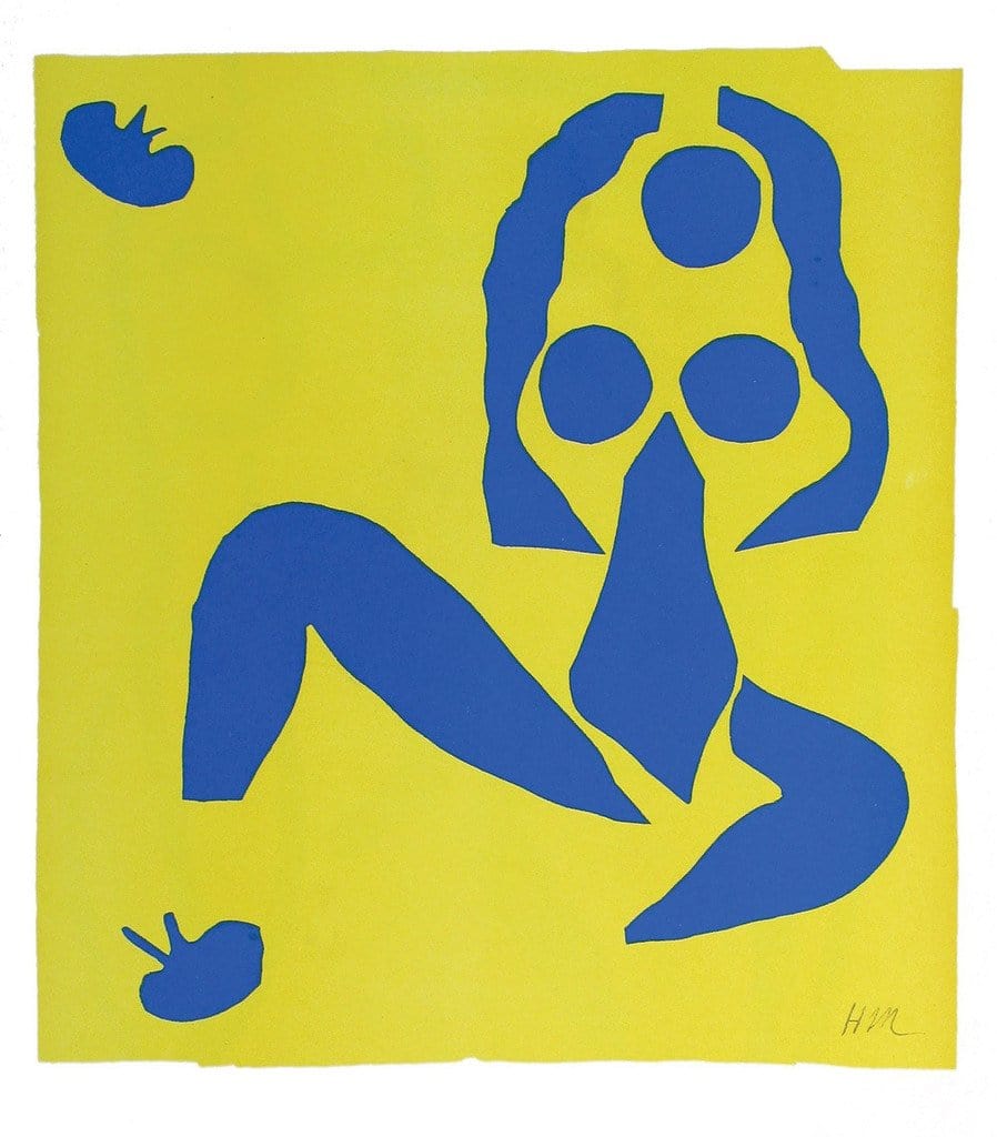 Blue Nude, 1958 Enlarged