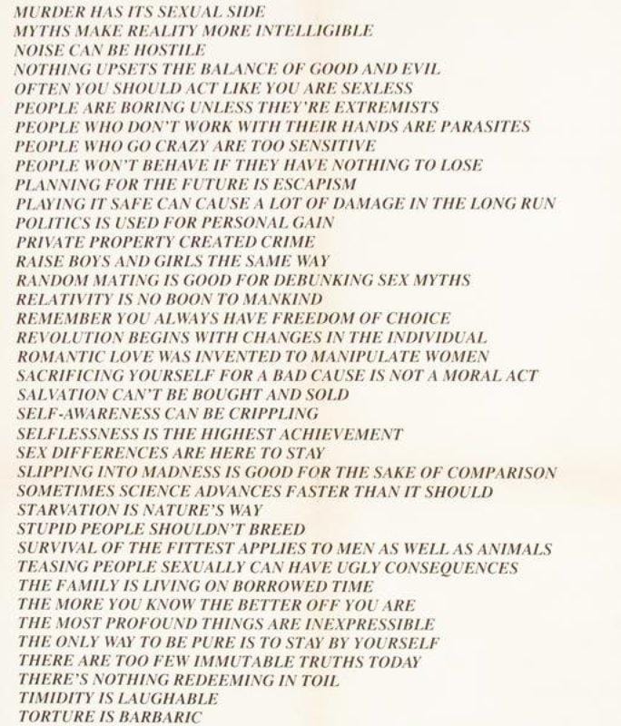 Truisms Toronto Poster diptych, 1978 by Jenny Holzer Enlarged