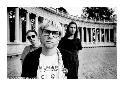 Nirvana photographed by Martyn Goodacre