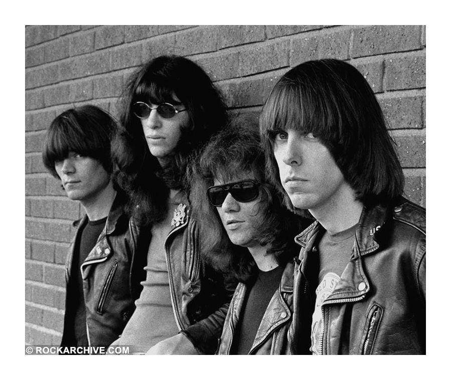 The Ramones photographed Enlarged