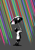 Not Everything Is So Black & White - 3D Variant (Rain Changes Colour)
