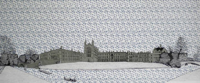 Kings College, Cambridge Art Print by Clare Halifax