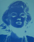 Marilyn Monroe Reversed-Blue