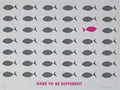 Dare To Be Different - Pink