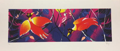 Birds of Paradise Art Print by Tom Camp - Art Republic
