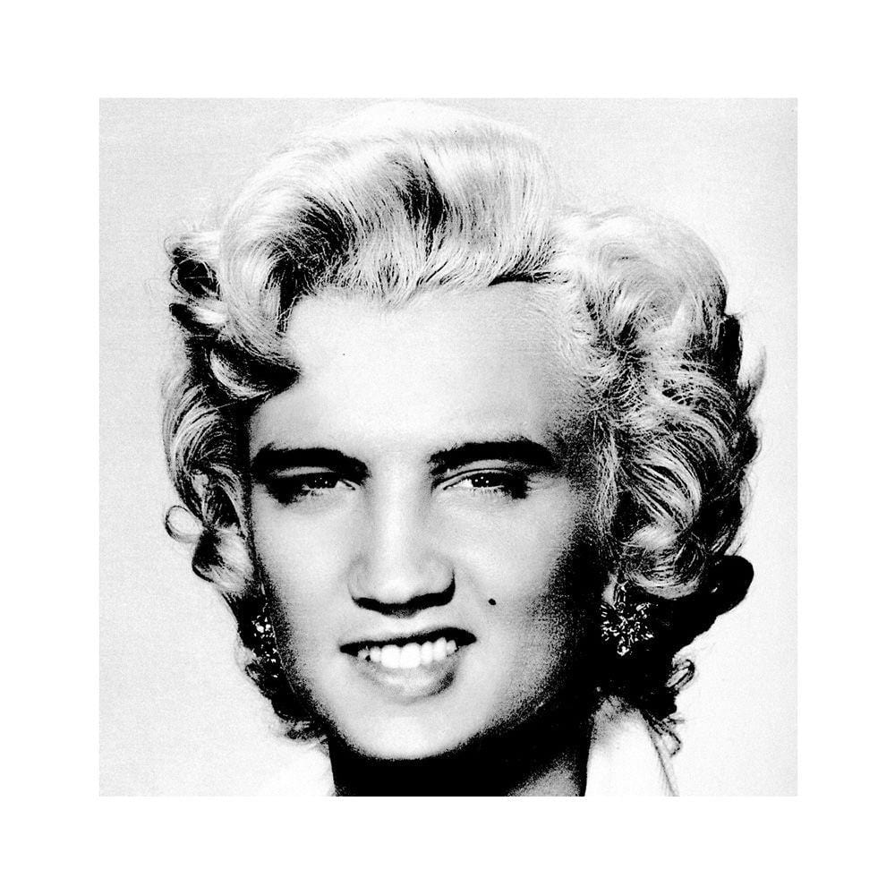 Elvis - Marilyn Enlarged