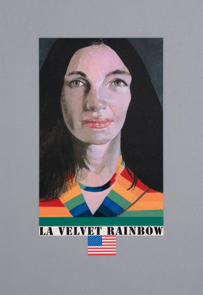 LA Velvet Rainbow Art Print by Peter Blake - Art Republic