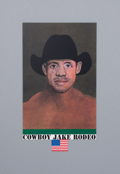 Cowboy Jake Rodeo Art Print by Peter Blake - Art Republic