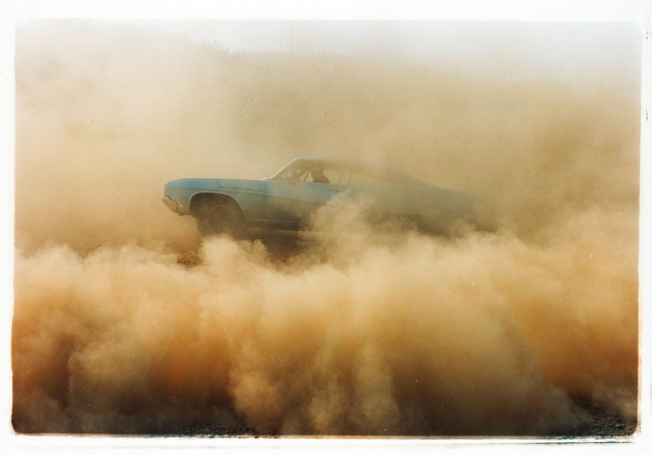 Buick in the Dust 1 Enlarged
