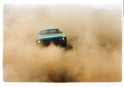 Buick in the Dust 2 Photography Print by Richard Heeps - Art Republic
