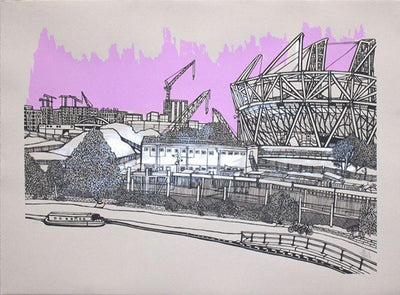 Olympic Park Pink By Jo Peel