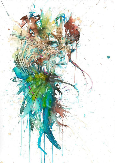 Eris - Goddess of Chaos Art Print by Carne Griffiths - Art Republic