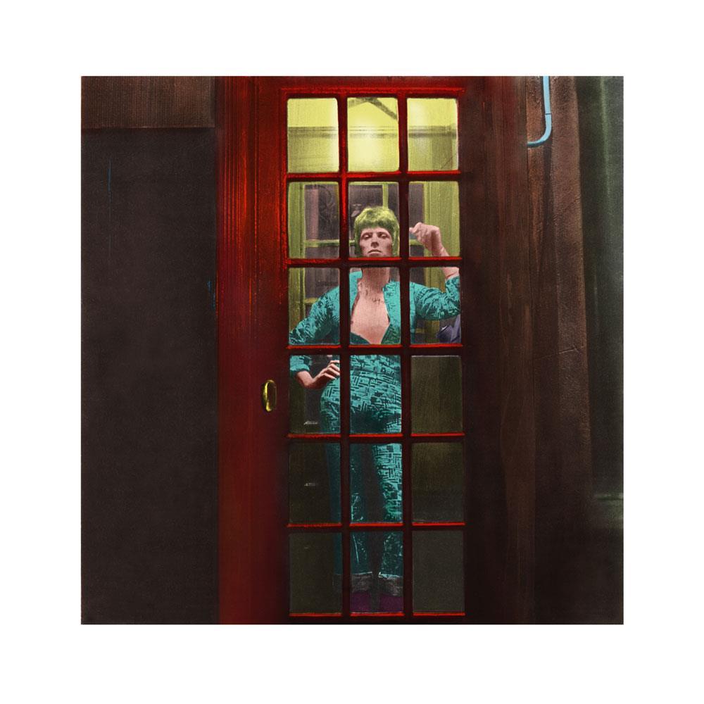 Ziggy - Red Phone Box Enlarged