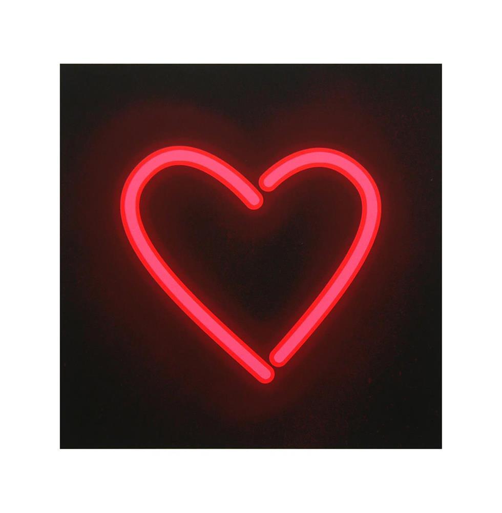 Neon Heart Enlarged