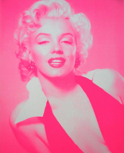 Marilyn Monroe-Candy Floss Pink By David Studwell
