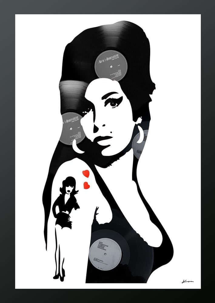Amy Winehouse Enlarged