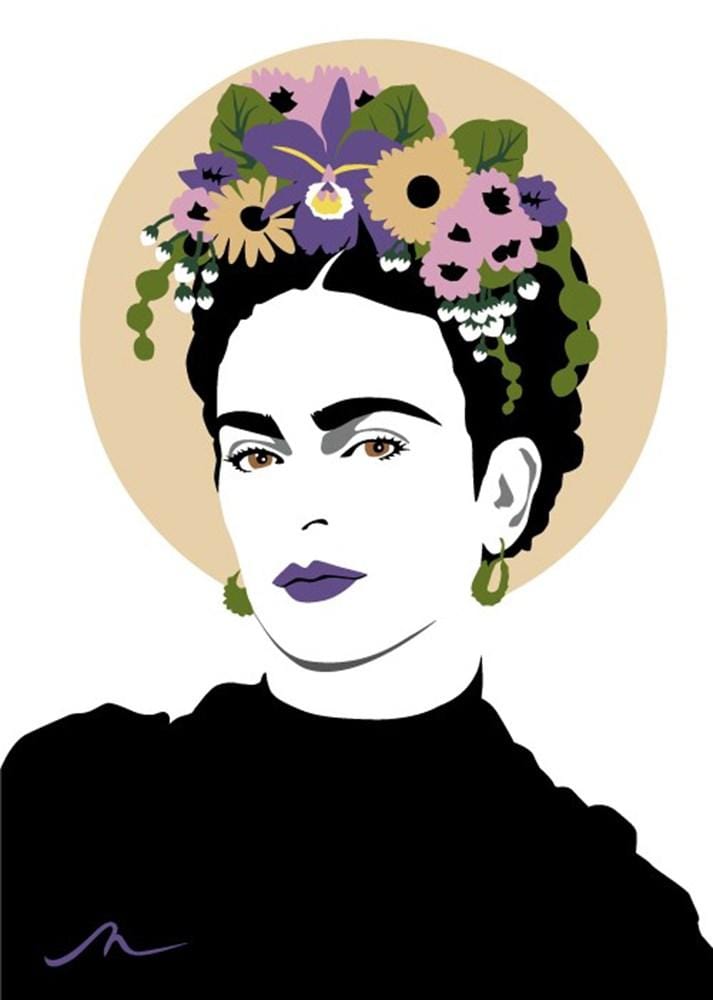 Miss Kahlo Enlarged