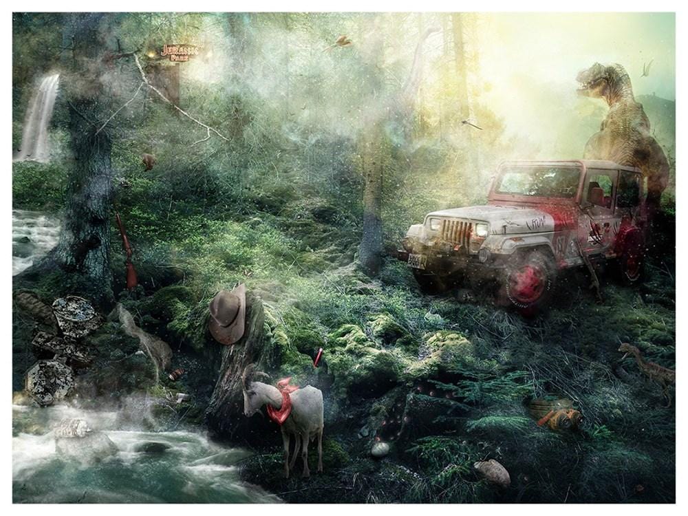 Life Will Find A Way (Jurassic Park) - Large Enlarged