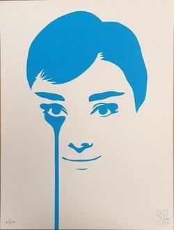 Audrey Hepburn - Turquoise, 2013 Enlarged