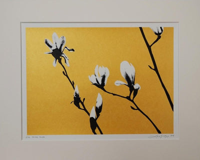 Spring Fever (Gold) Art Print by Lene Bladbjerg - Art Republic