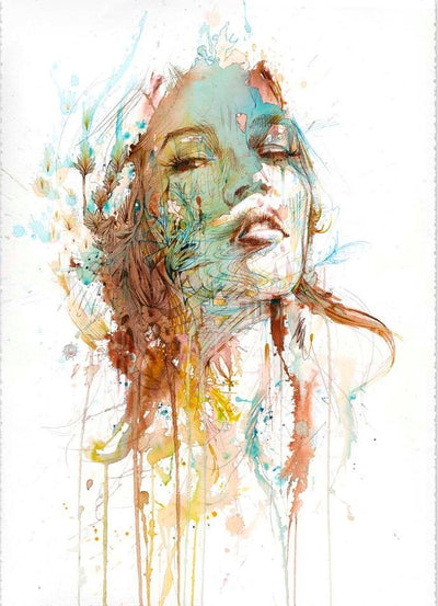 Human - Nature By Carne Griffiths