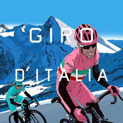 Giro D'Italia - Ascent 1 Art Print by Bill Butcher - Art Republic