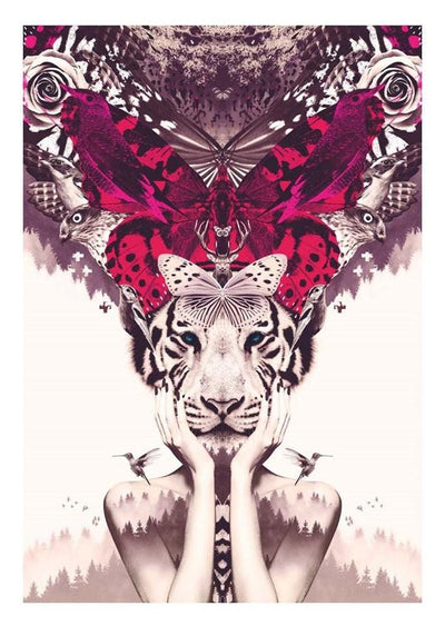 Valley of the White Tiger - Supersize Art Print by Olly Howe - Art Republic