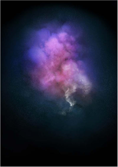 Galaxy Explosion Diamond Dust - Purple By Lauren Baker
