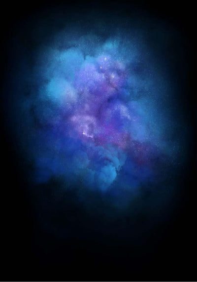 Galaxy Explosion Diamond Dust - Indigo By Lauren Baker