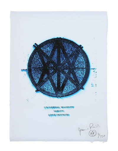 Universal Majesty / Love Infinite Art Print by Jamie Reid - Art Republic