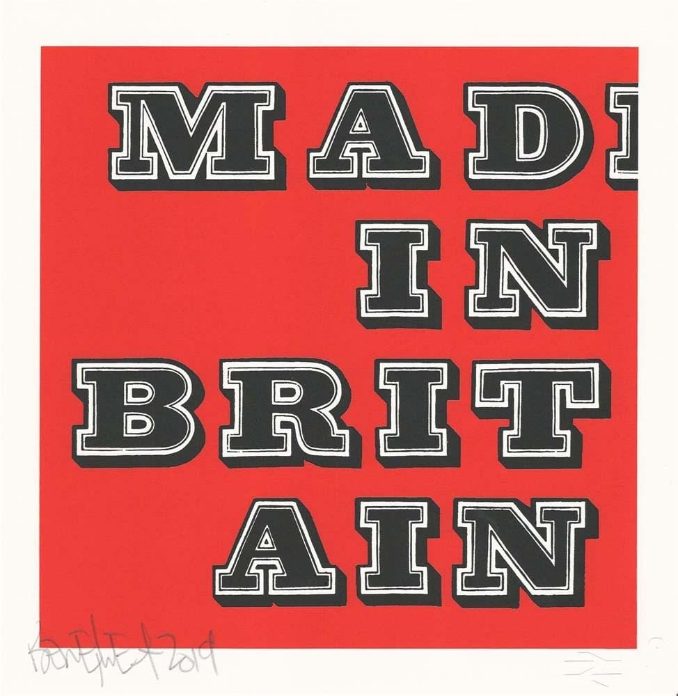 Mad in Britain - Red Enlarged