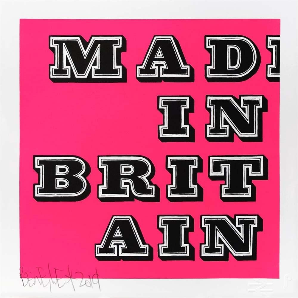 Mad in Britain - Fluro Pink Enlarged