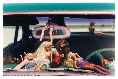 Oldsmobile & Sinful Barbies Photography Print by Richard Heeps - Art Republic