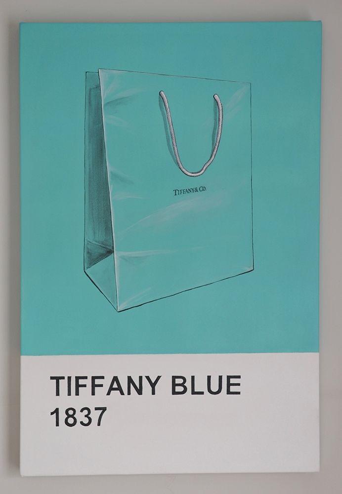 Tiffany Blue Enlarged
