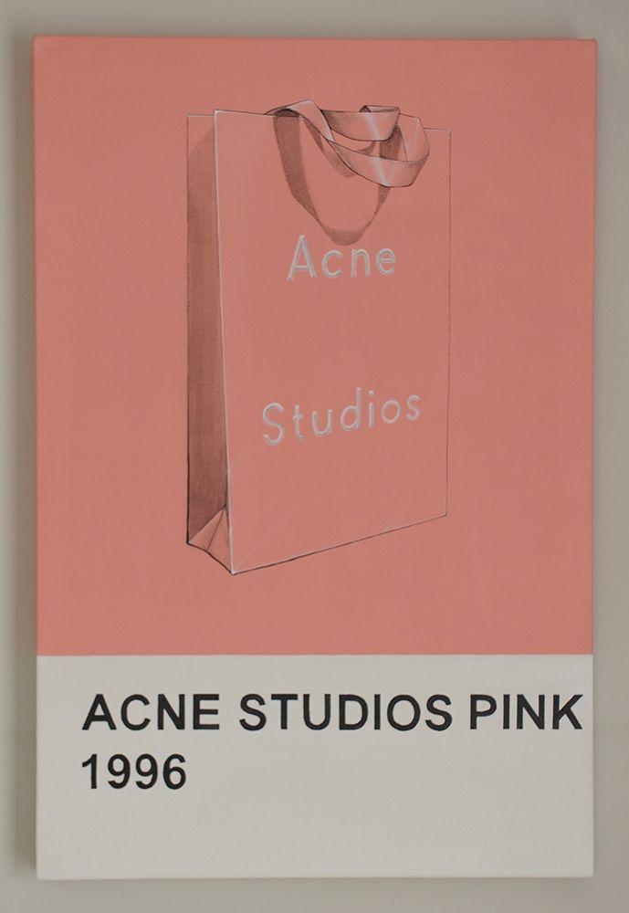 Acne Pink by Anne-Marie Ellis Enlarged